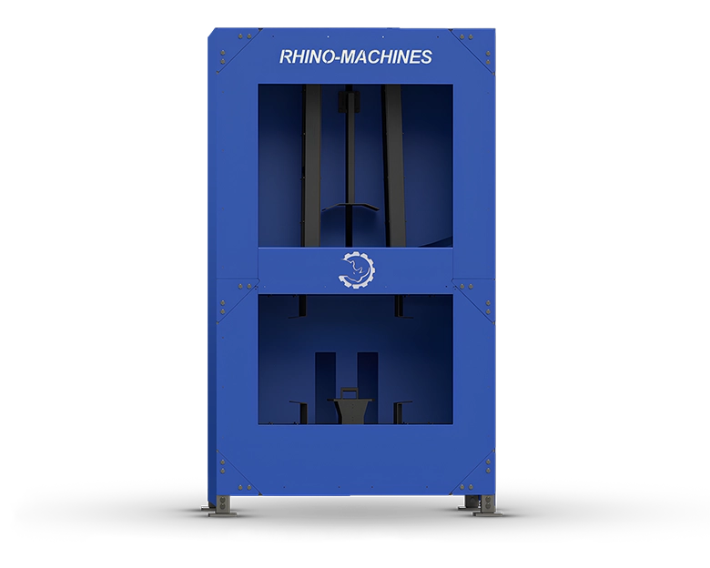 Machine à tripler automatique bleu
