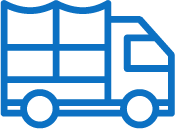 camionnette bleu
