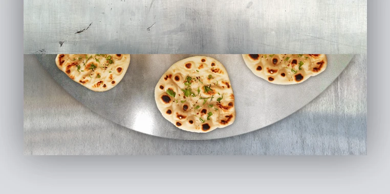 four à naan vu de haut