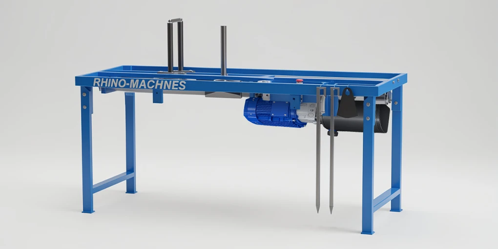 Tripleuse de pneus hydraulique