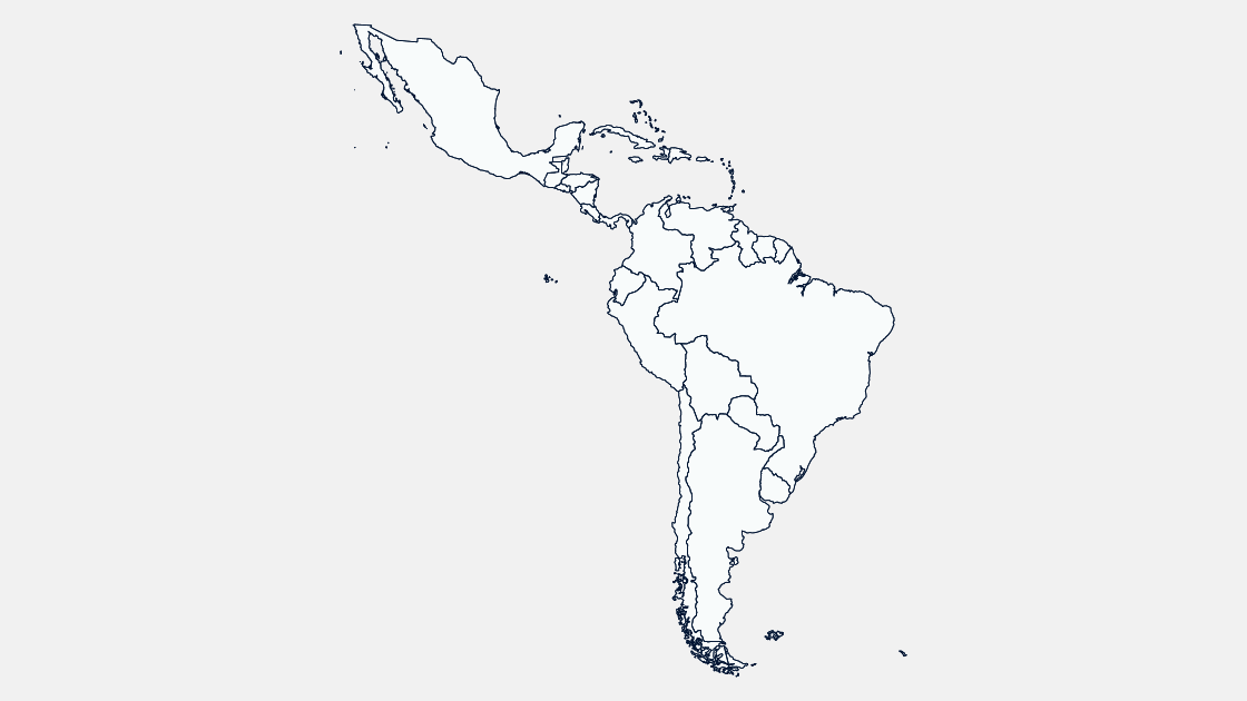 Map Amérique Latine