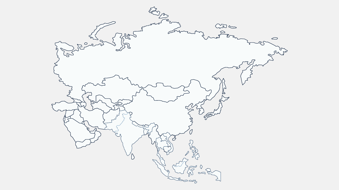 Map Asie