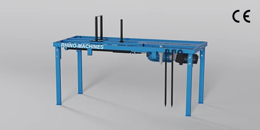 Hydraulic tyre doubling machine