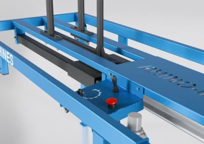 Détails de la machine à tripler