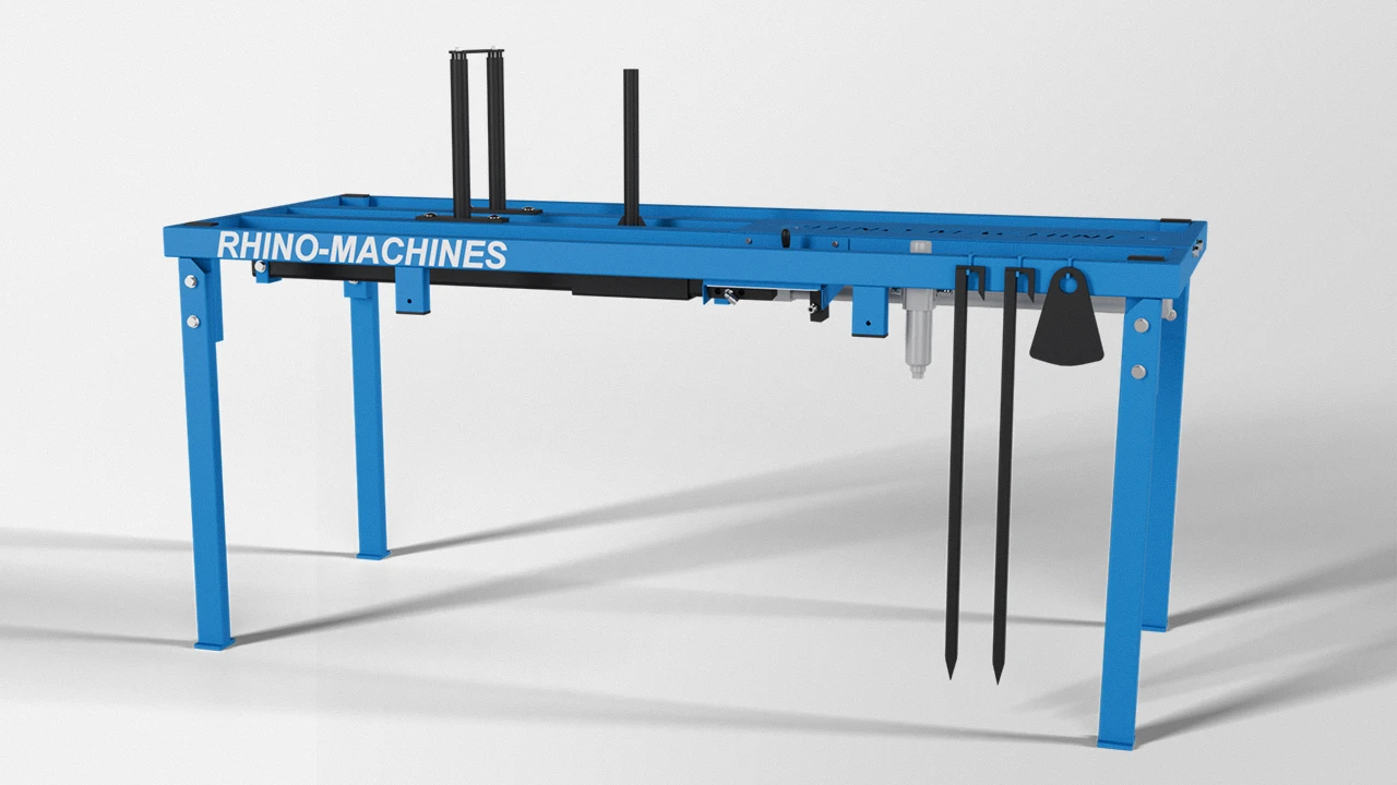 Machine à tripler les pneus