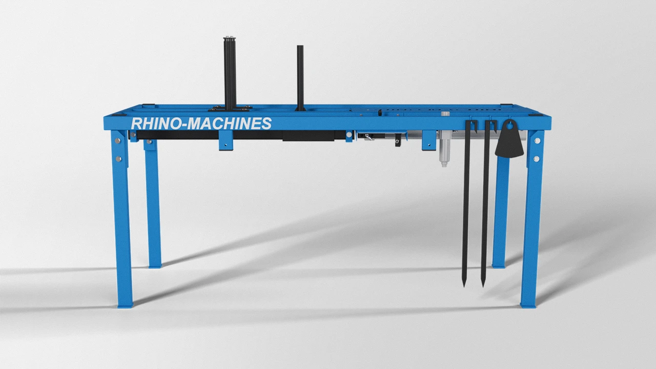 Machine à tripler les pneus