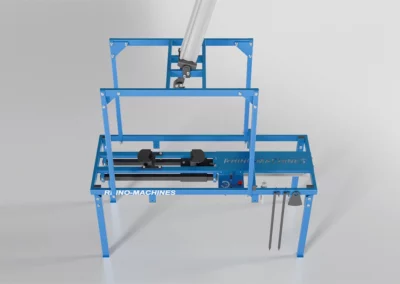 Machine à détripler vu de haut
